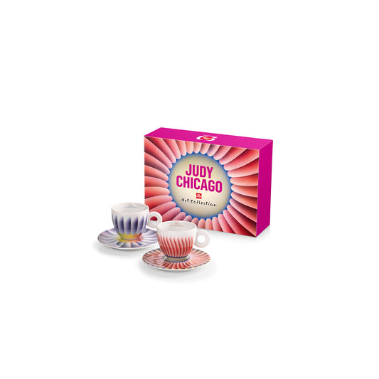 カプチーノカップ＆ソーサー 2客セット - イリーアートコレクション  Judy Chicago 2023
