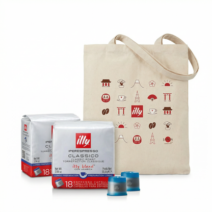 イリー エスプレッソカプセル 2個セット トートバッグ付き 限定商品