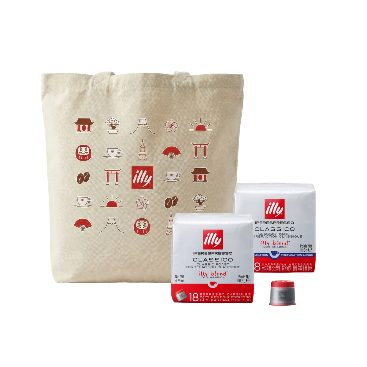 イリー エスプレッソカプセル 2個セット トートバッグ付き 限定商品
