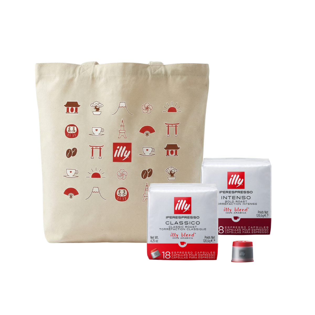 イリー エスプレッソカプセル 2個セット トートバッグ付き 限定商品