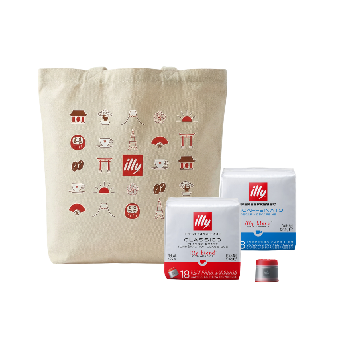 イリー エスプレッソカプセル 2個セット トートバッグ付き 限定商品